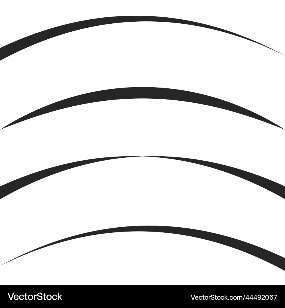 Dynamischer Curve Line Flow vektorbild