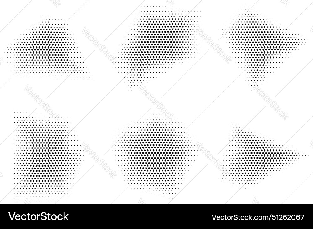 Halftone star pattern reprographic technique Halftone star pattern reprographic technique vector image