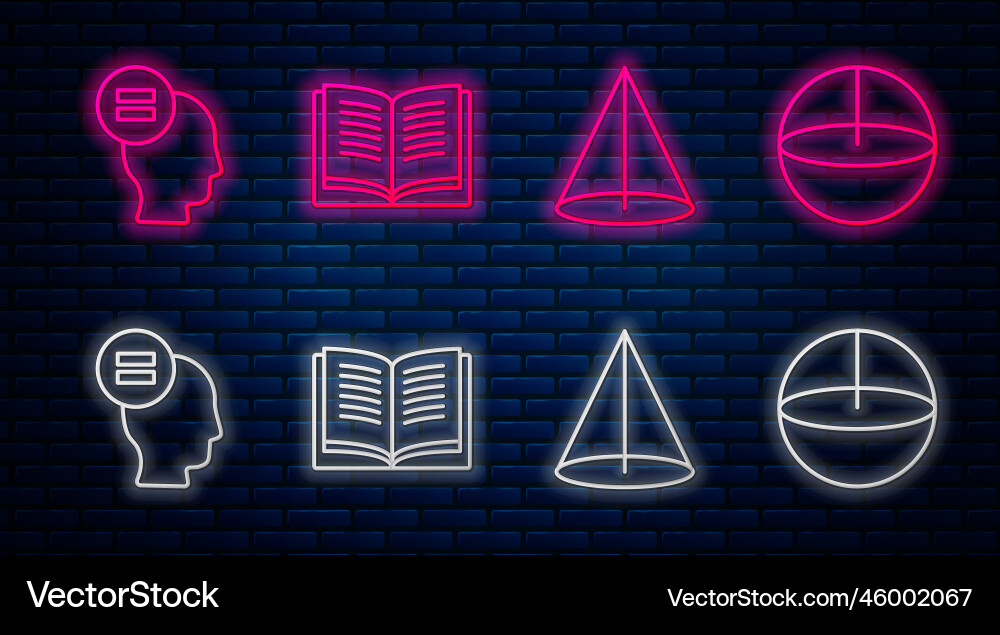 Set line equation solution graph schedule chart Set line equation solution graph schedule chart vector image