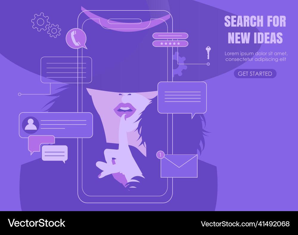 Mobile app development and web design Mobile app development and web design vector image