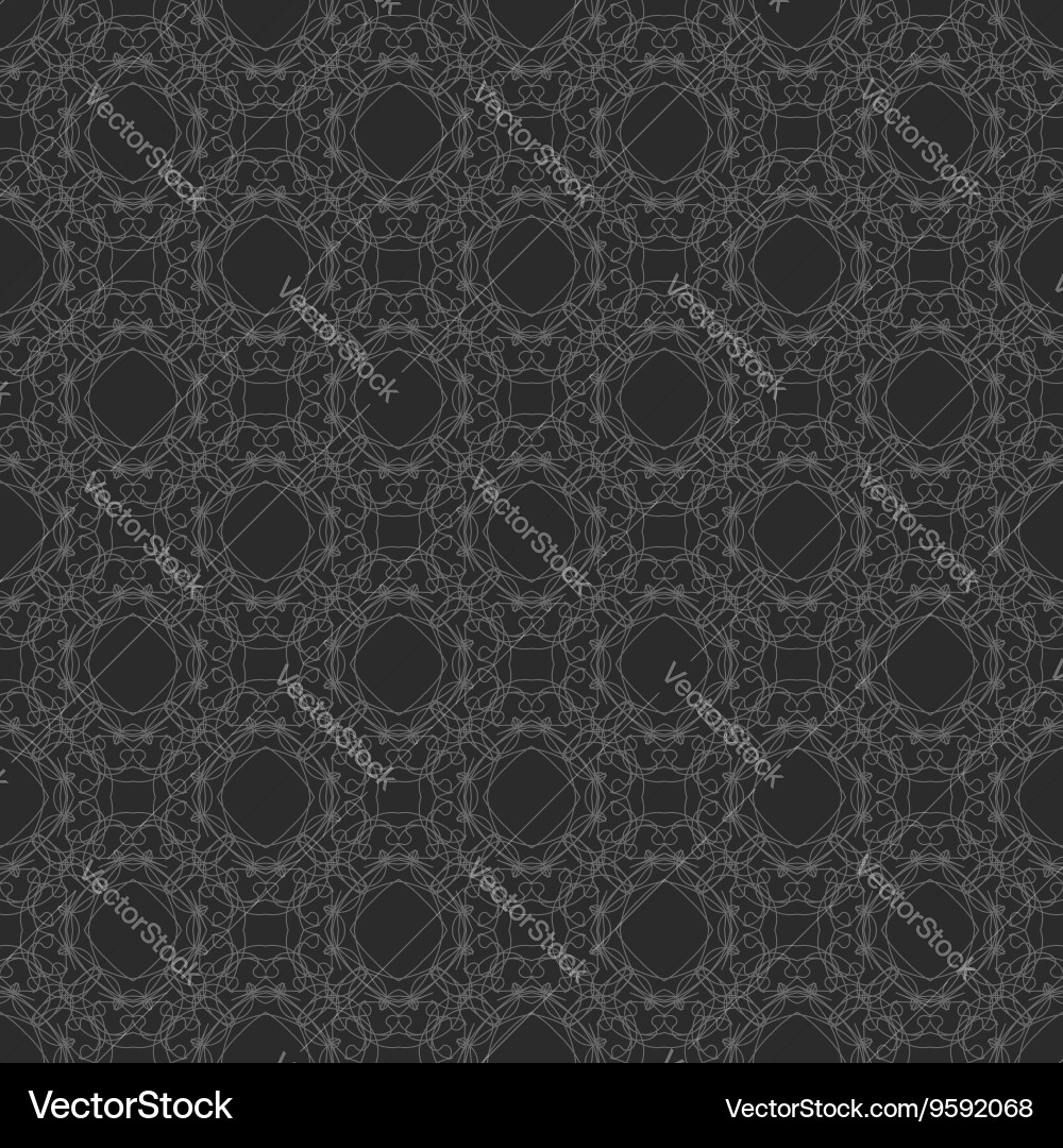 Seamless texture on green element for design vector image