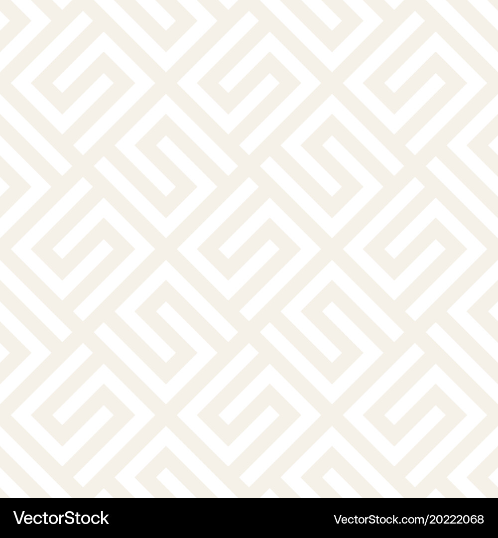Subtle Geometric Lattice Pattern vector image