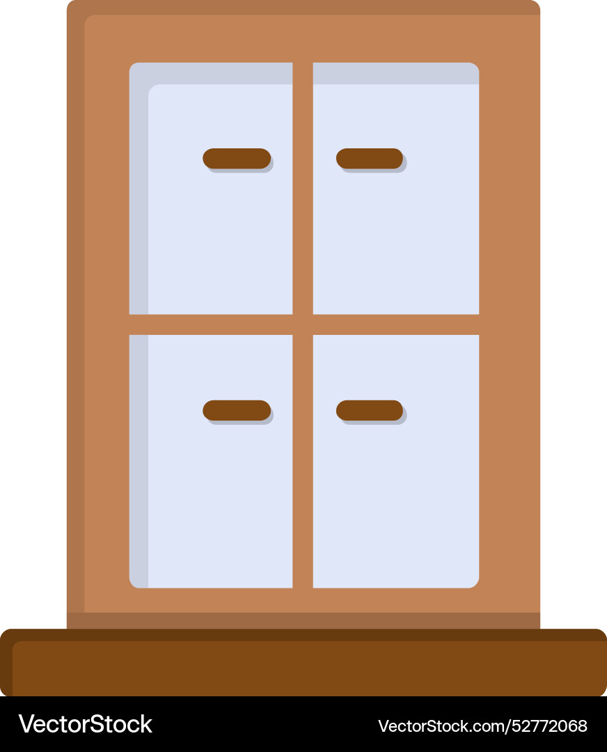 Window icon design Vector Image