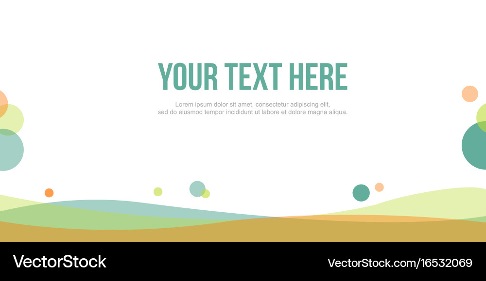 Abstract background for header website collection Vector Image