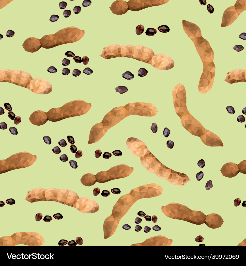 Tamarind pattern Tamarind pattern vector image
