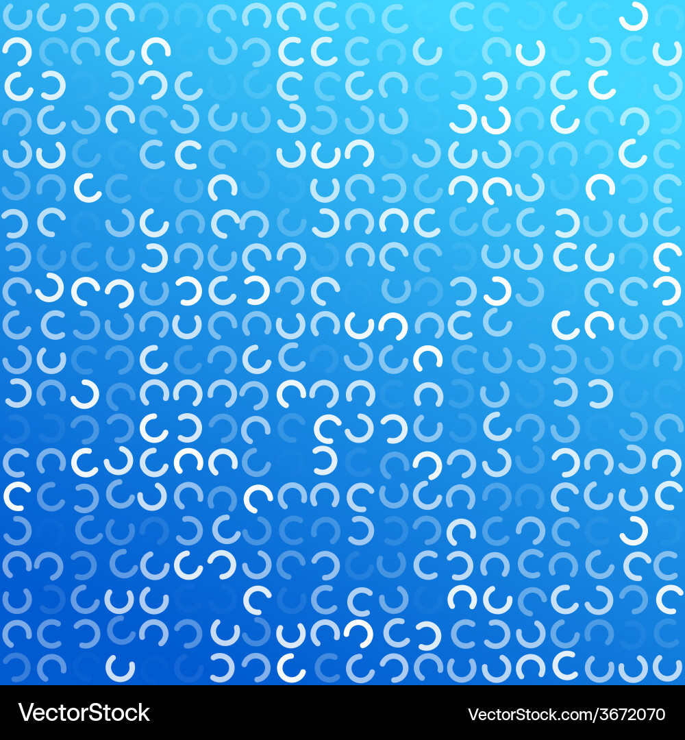Abstract c shape mosaic background Vector Image