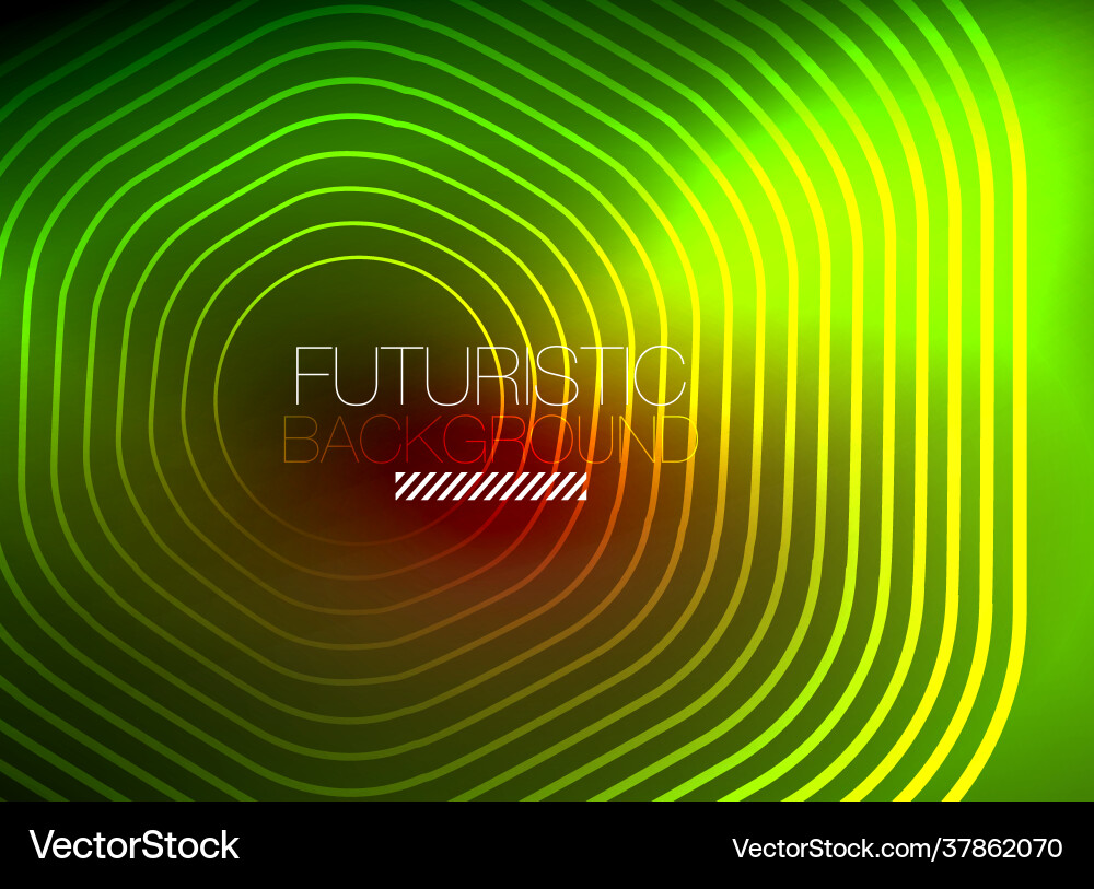 Neon color square shape lines abstract background Neon color square shape lines abstract background vector image