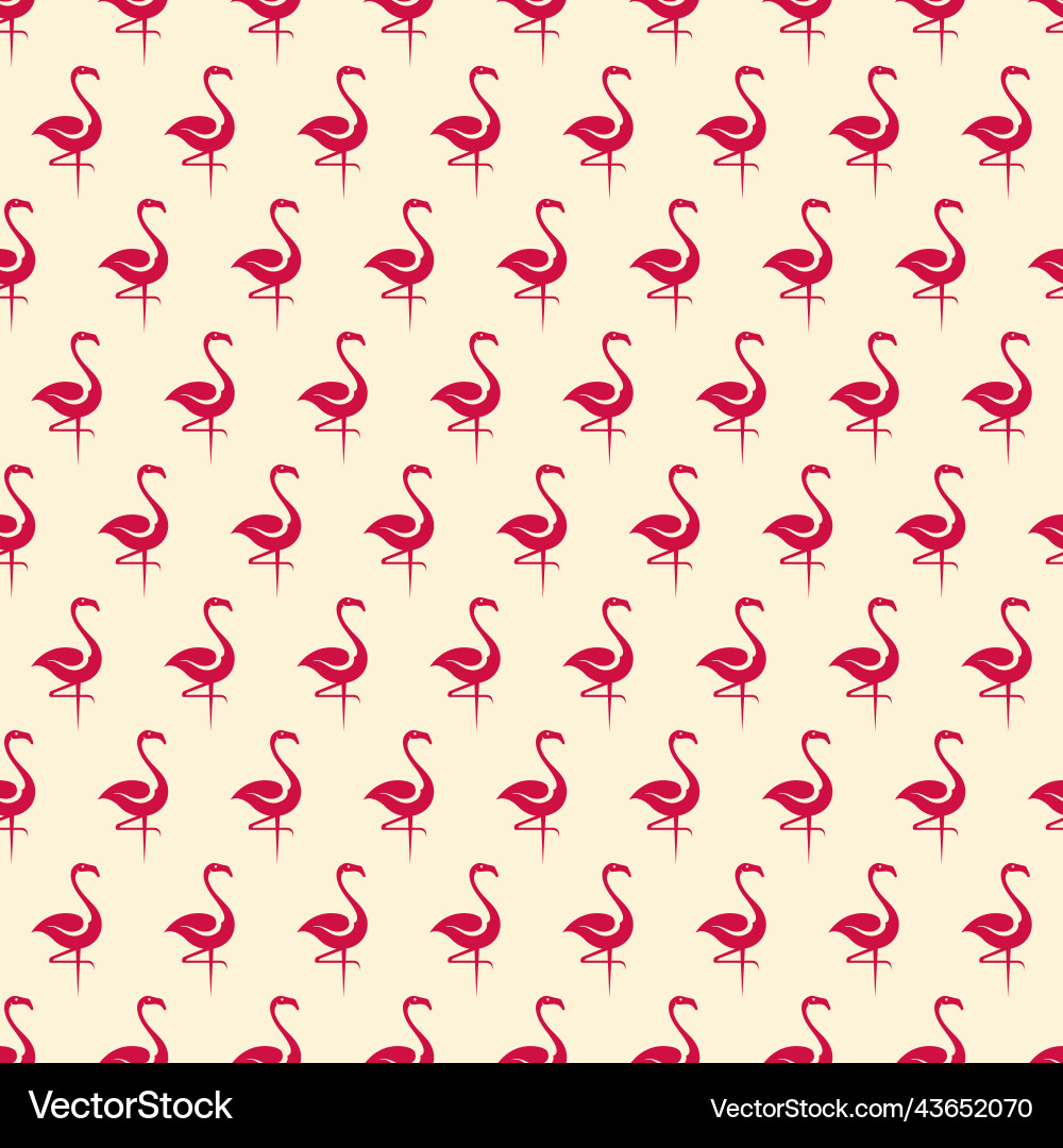 Swan pattern simple design Vector Image