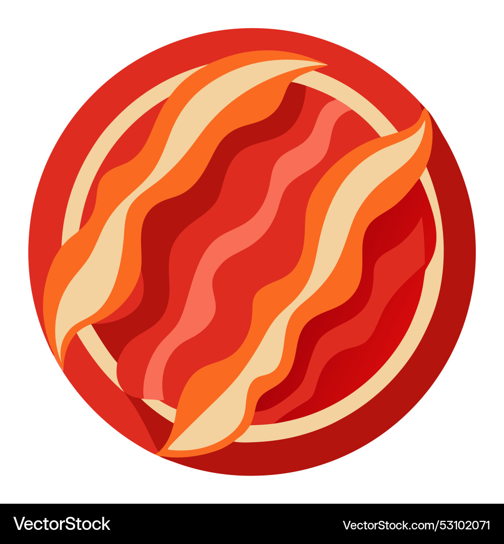 A macro image of texture freshly cooked red A macro image of texture freshly cooked red Vector Image