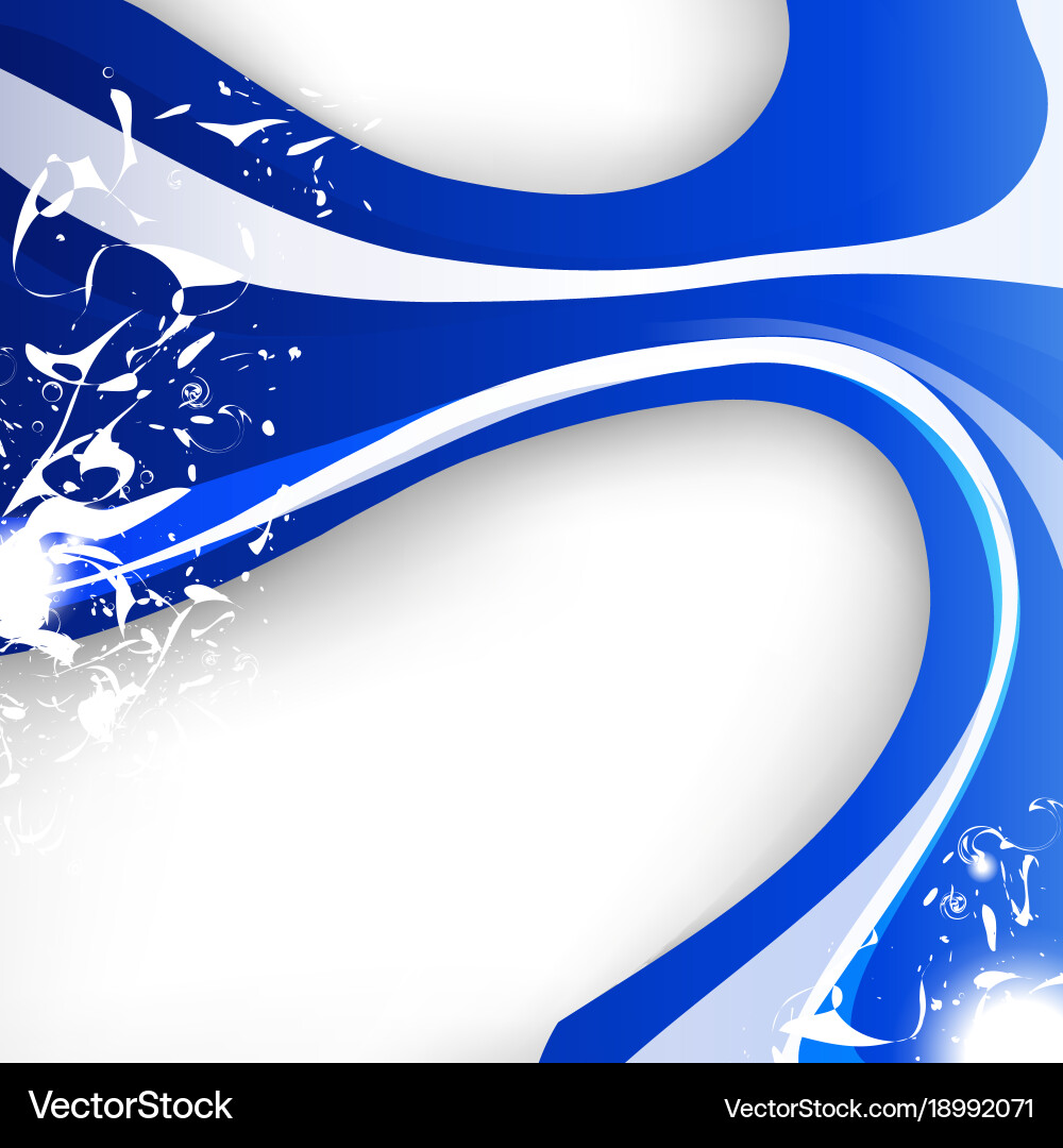 Abstract wave colorful background with spark vector image