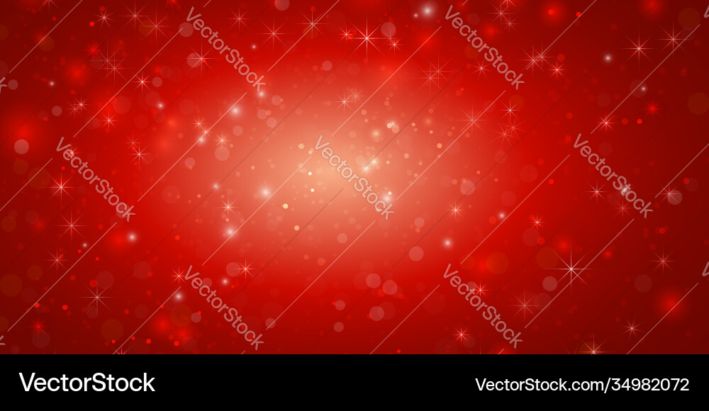 Abstraktes rotes Weihnachtsbanner Vektorbild