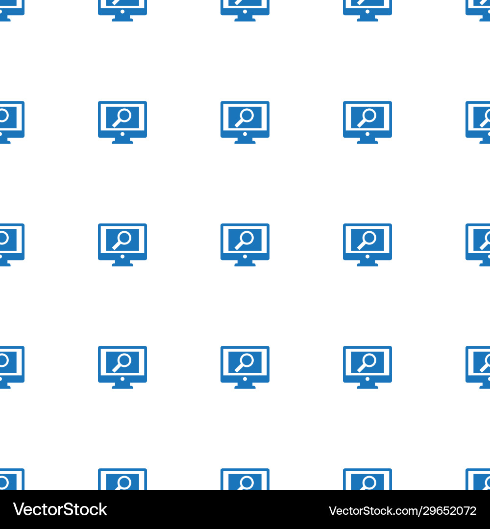 Analytics app icon pattern seamless isolated vector image