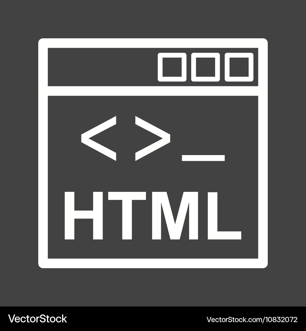 Html vector image