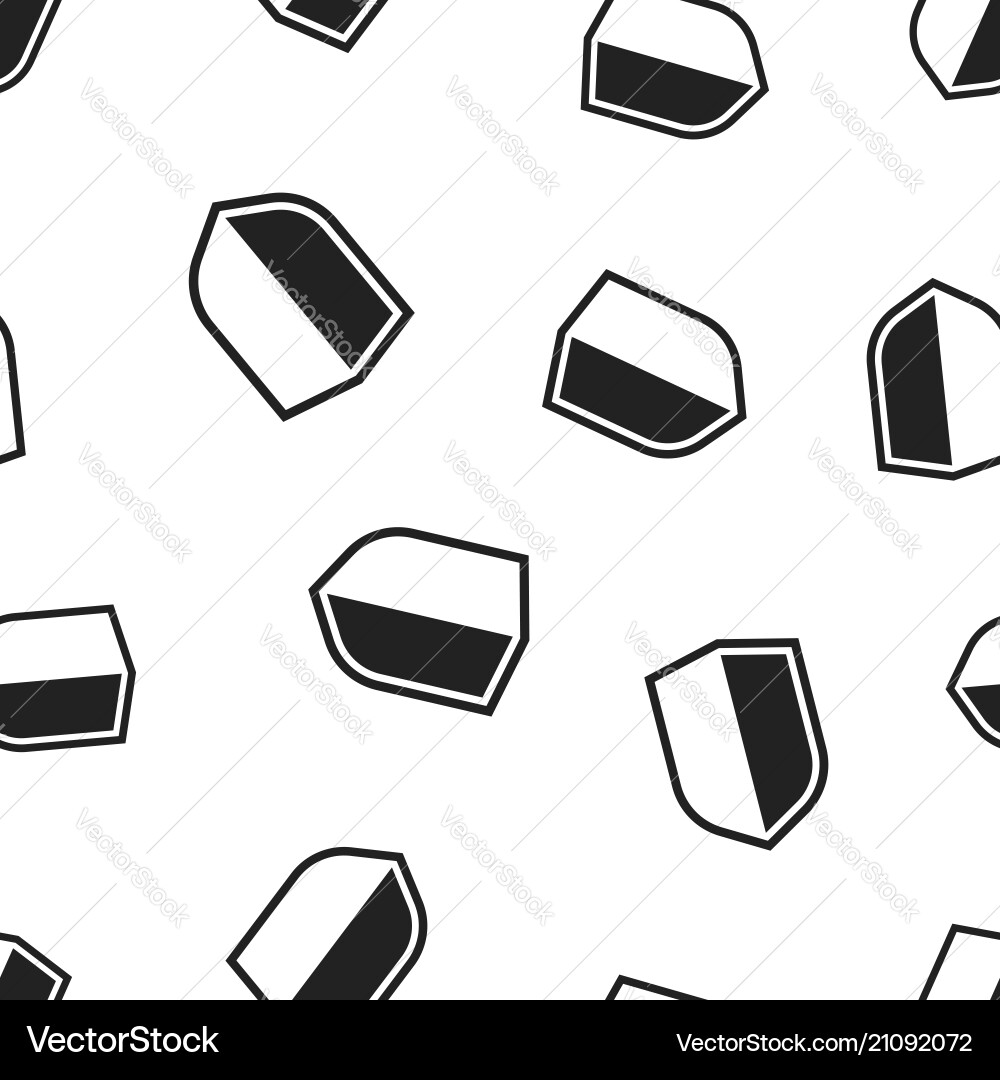 Shield protect icon seamless pattern background Shield protect icon seamless pattern background Vector Image