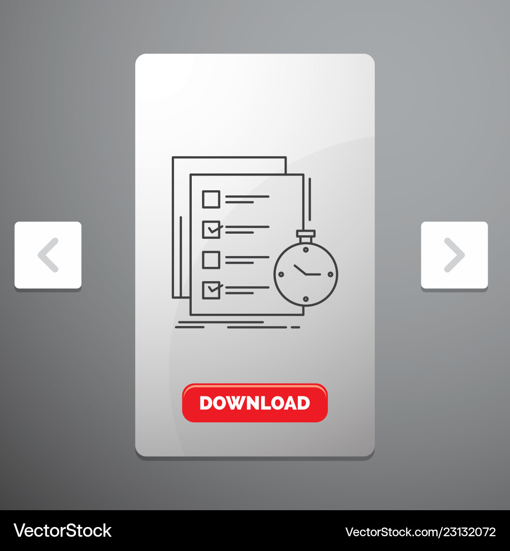 Todo Task-Liste Überprüfen Sie die Zeitlinie Symbol in Karussell Todo Task-Liste Überprüfen Sie die Zeitlinie Symbol in Karussell vektorbild