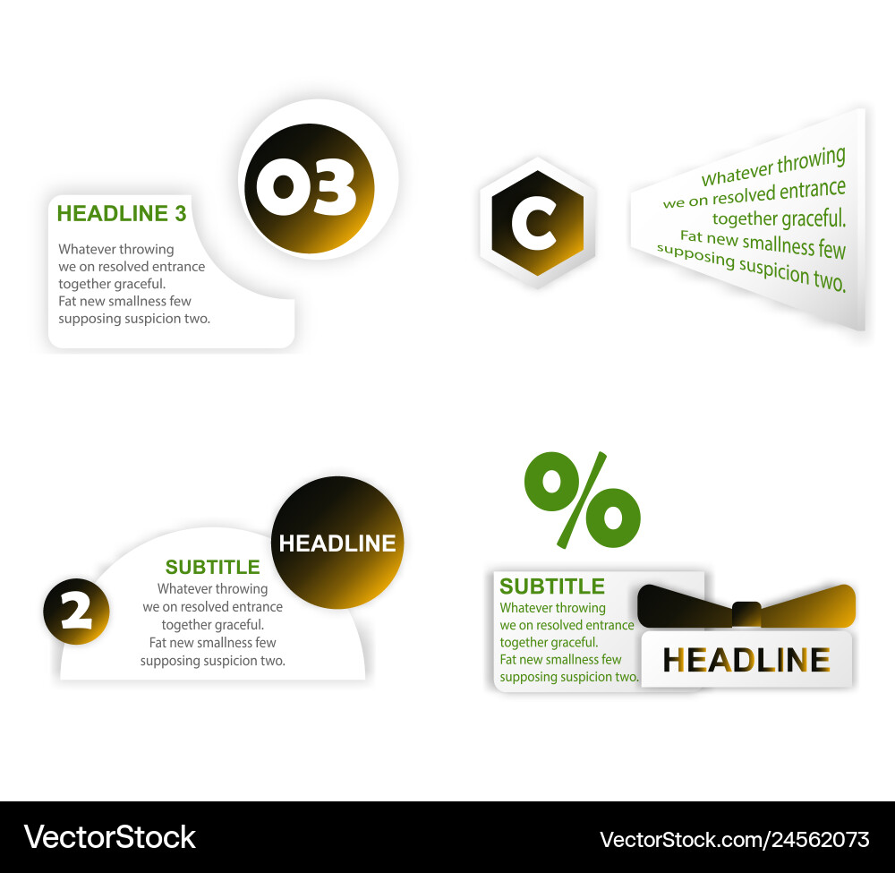 Abstract Data Flow Infographic Vector Image