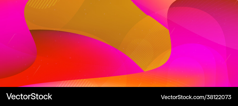 Abstract dynamic colorful gradient background vector image