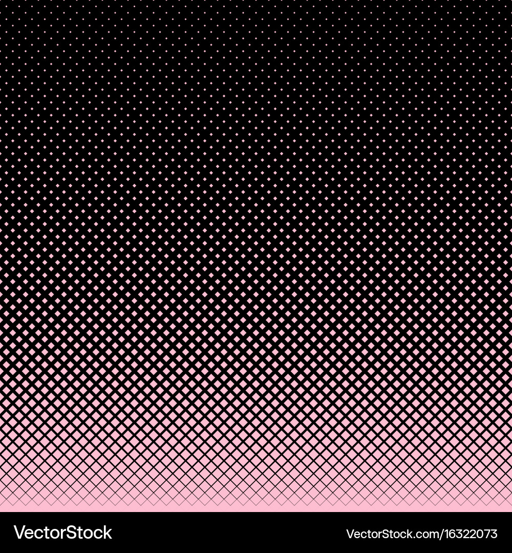 Abstract halftone square pattern background vector image