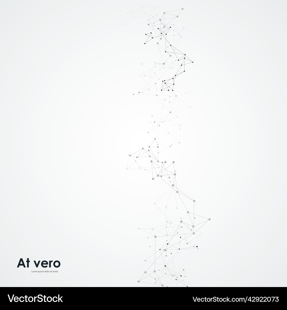 Connection dots and lines background minimal Connection dots and lines background minimal vector image