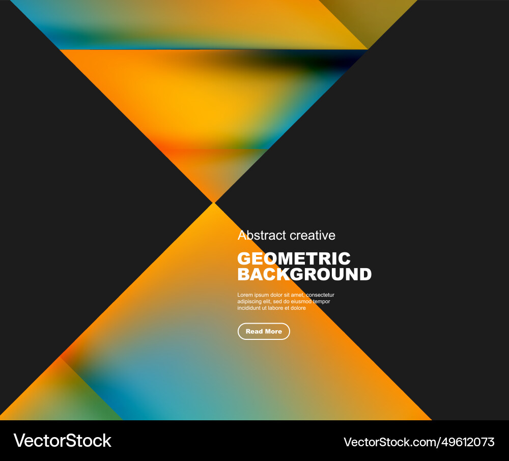 Gradient triangles abstract background Gradient triangles abstract background Vector Image