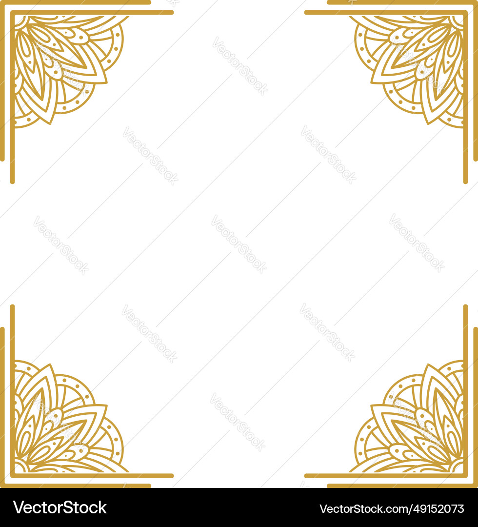 Mandala stock element collection Vector Image