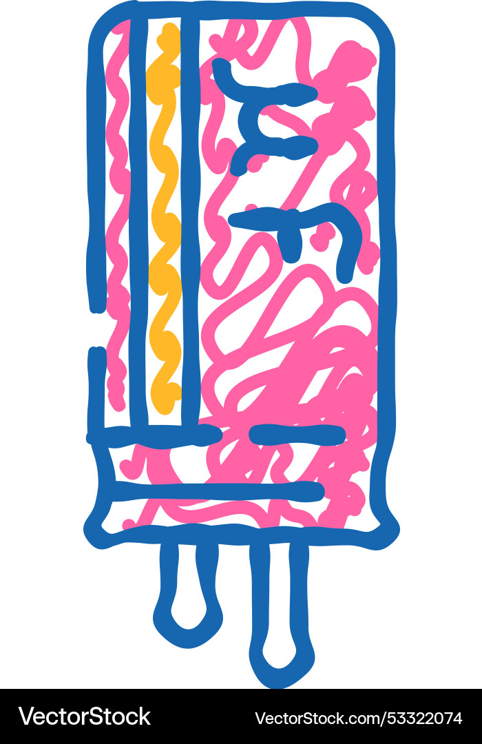 Capacitor electrical engineer icon doodle Vector Image