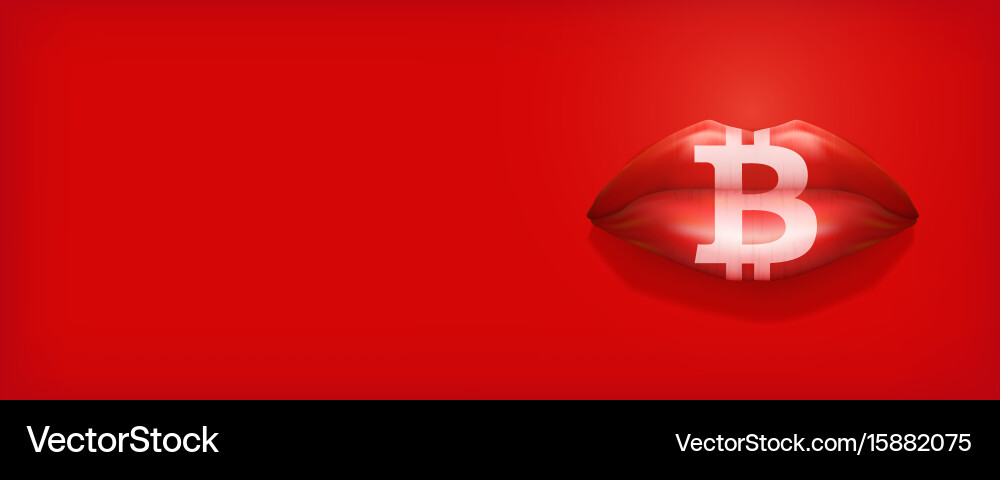 Concept of blockchain and cryptocurrency Vector Image