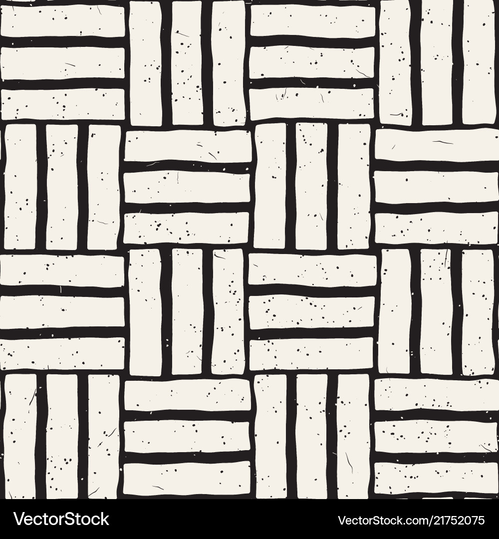 Hand Drawn Line Pattern vector image