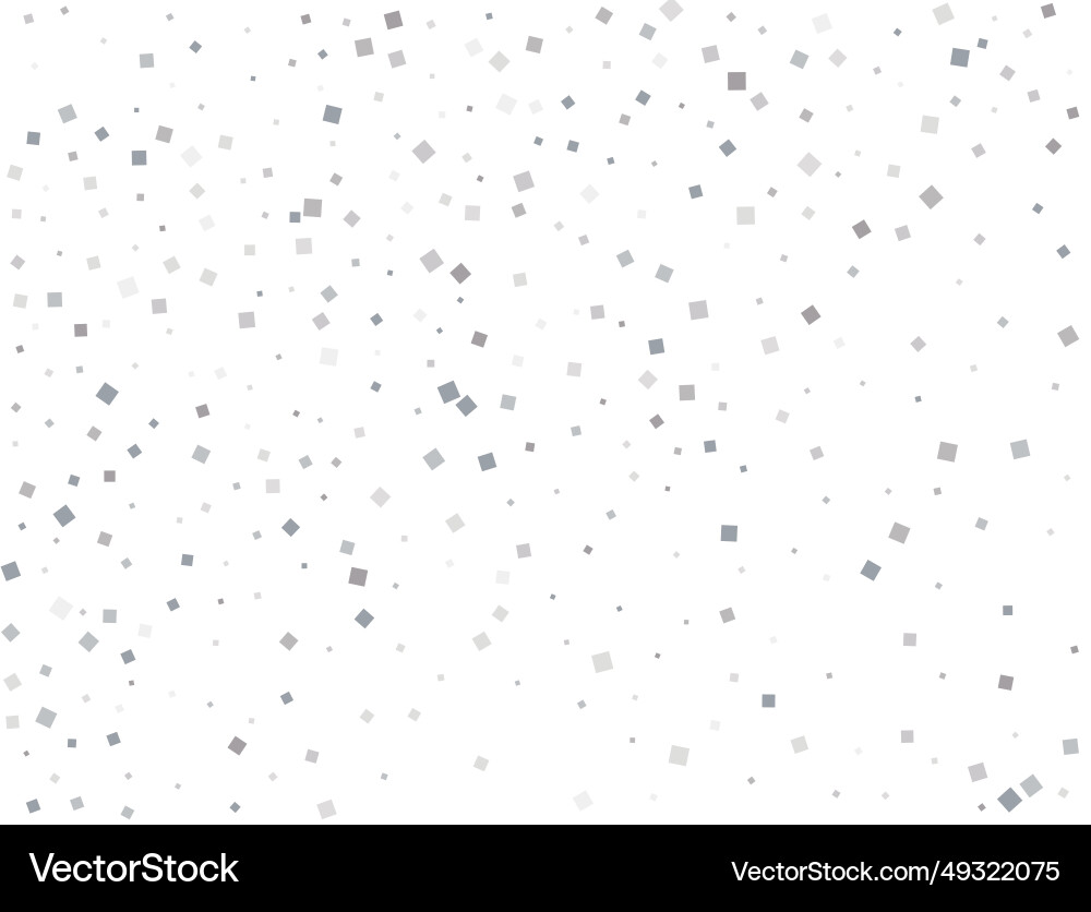 Silber Quadrate Konfetti Feier fallen Gold Silber Quadrate Konfetti Feier fallen Gold vektorbild
