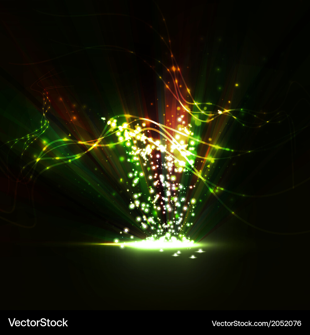 Abstract eps10 creative dynamic element light Vector Image