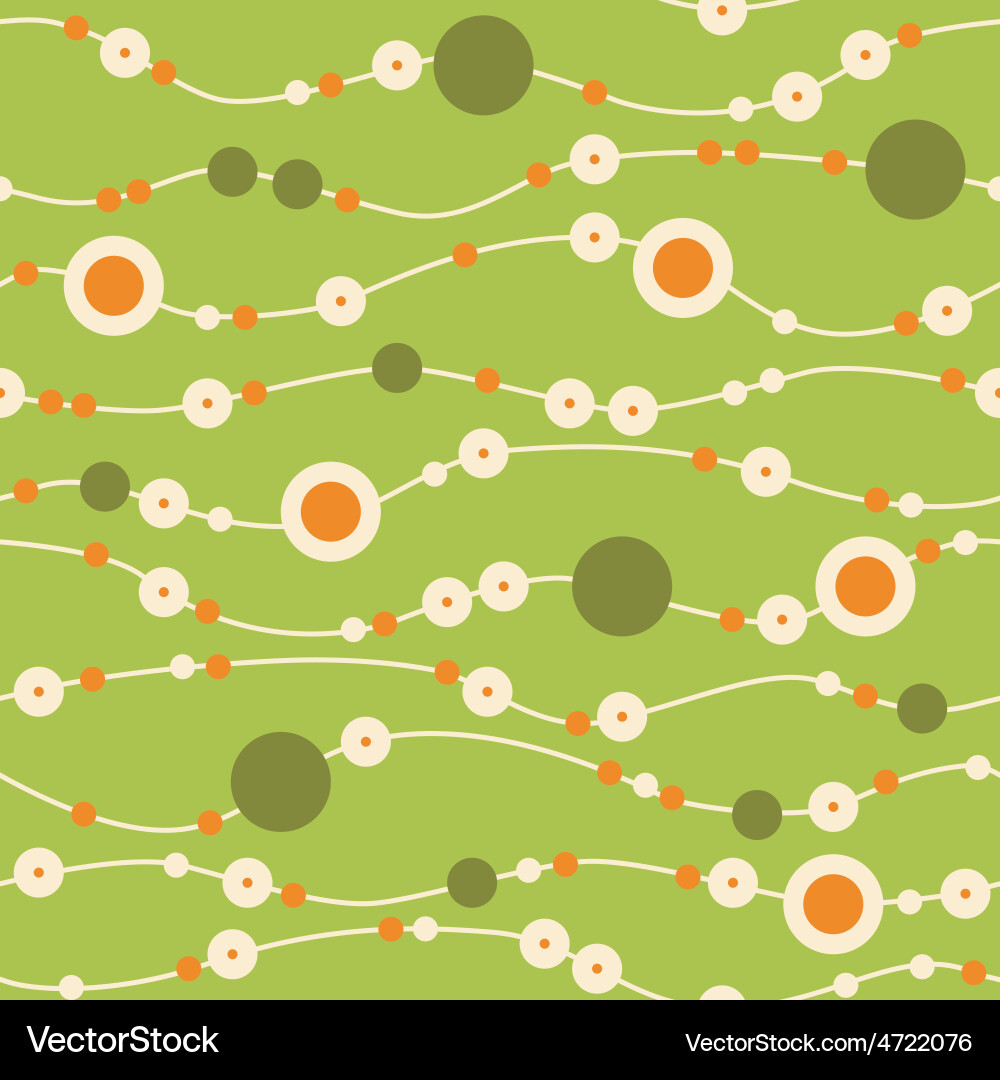 Dots seamless pattern vector image