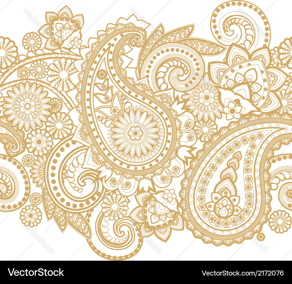 Paisley Pattern Vector Image