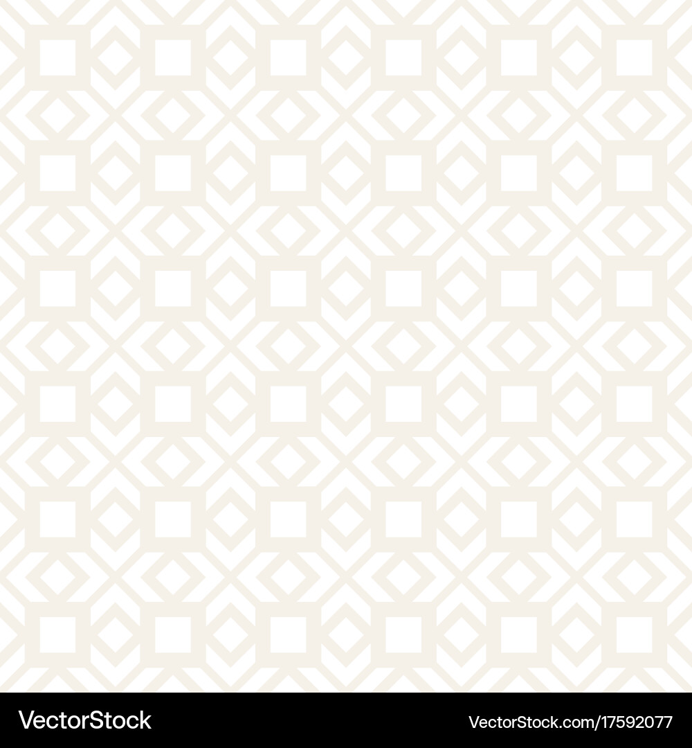 Abstract geometric lines lattice pattern seamless vector image