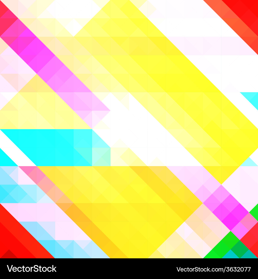 Dynamic Geometric Background vector image