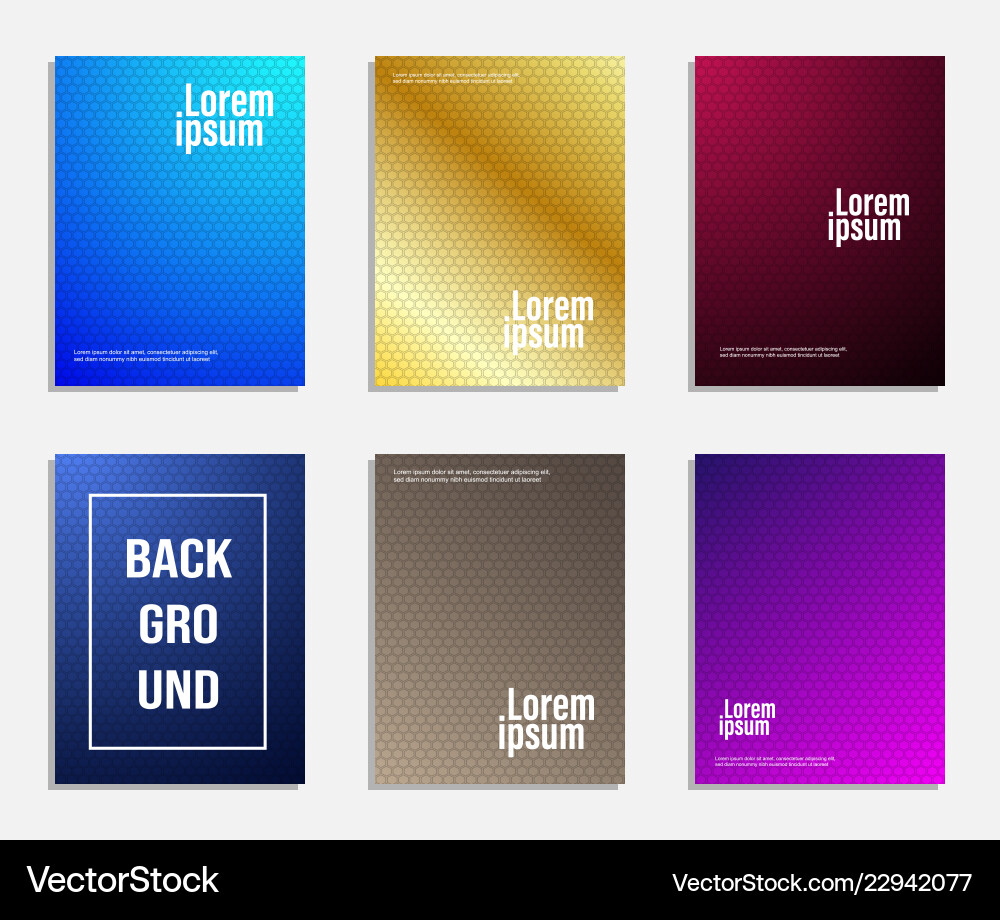Minimal cover design set of geometric pattern Minimal cover design set of geometric pattern vector image