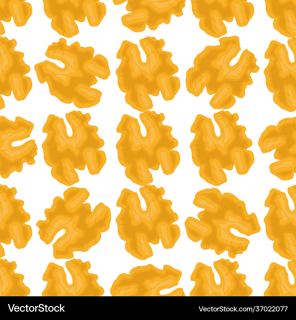 On theme big pattern identical types walnut On theme big pattern identical types walnut Vector Image