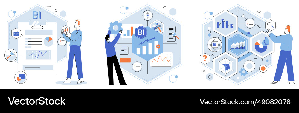 Analysis tool the chart provides visual Analysis tool the chart provides visual Vector Image