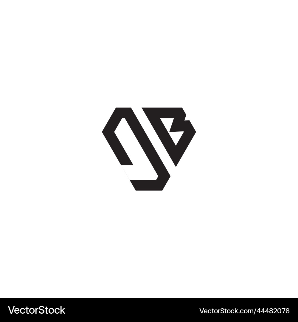 Db gym concept logo initial with high Db gym concept logo initial with high Vector Image