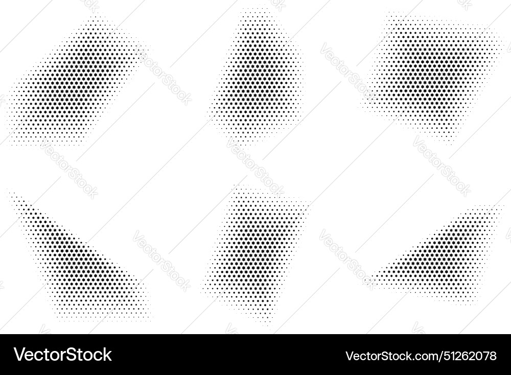 Halftone star pattern reprographic technique Halftone star pattern reprographic technique vector image
