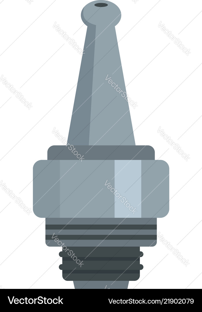 Mouth piece vape icon flat style Mouth piece vape icon flat style vector image
