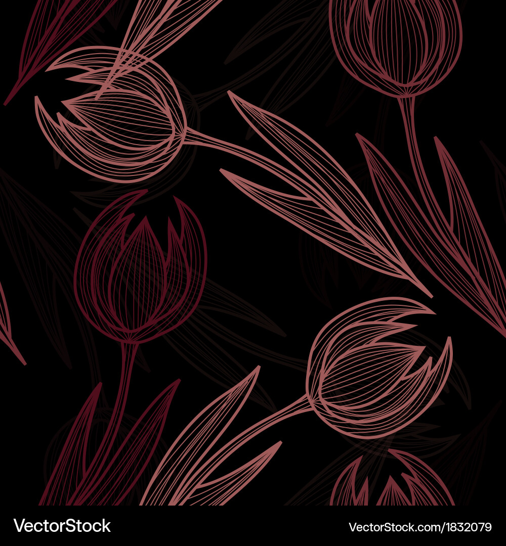 Seamless pattern vector image