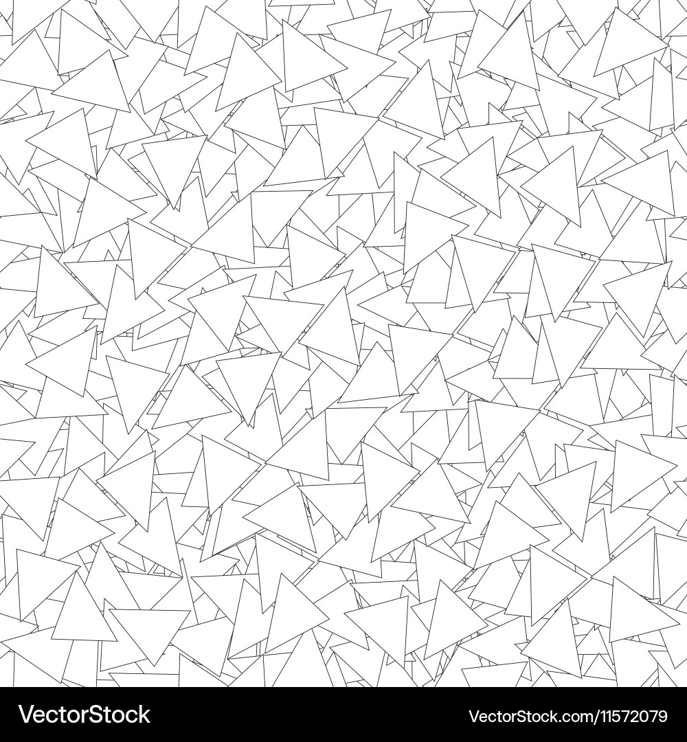 Seamless triangle pattern Vector Image