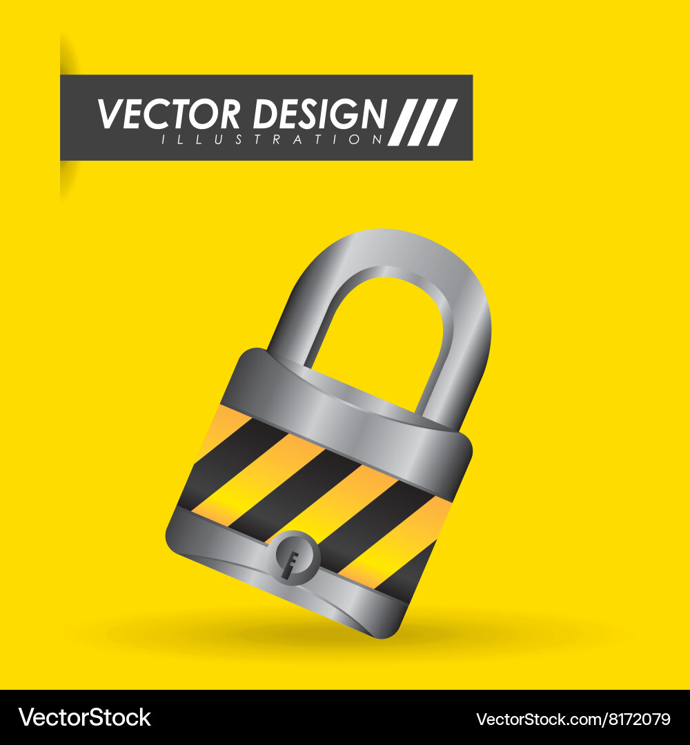Security system design Vector Image