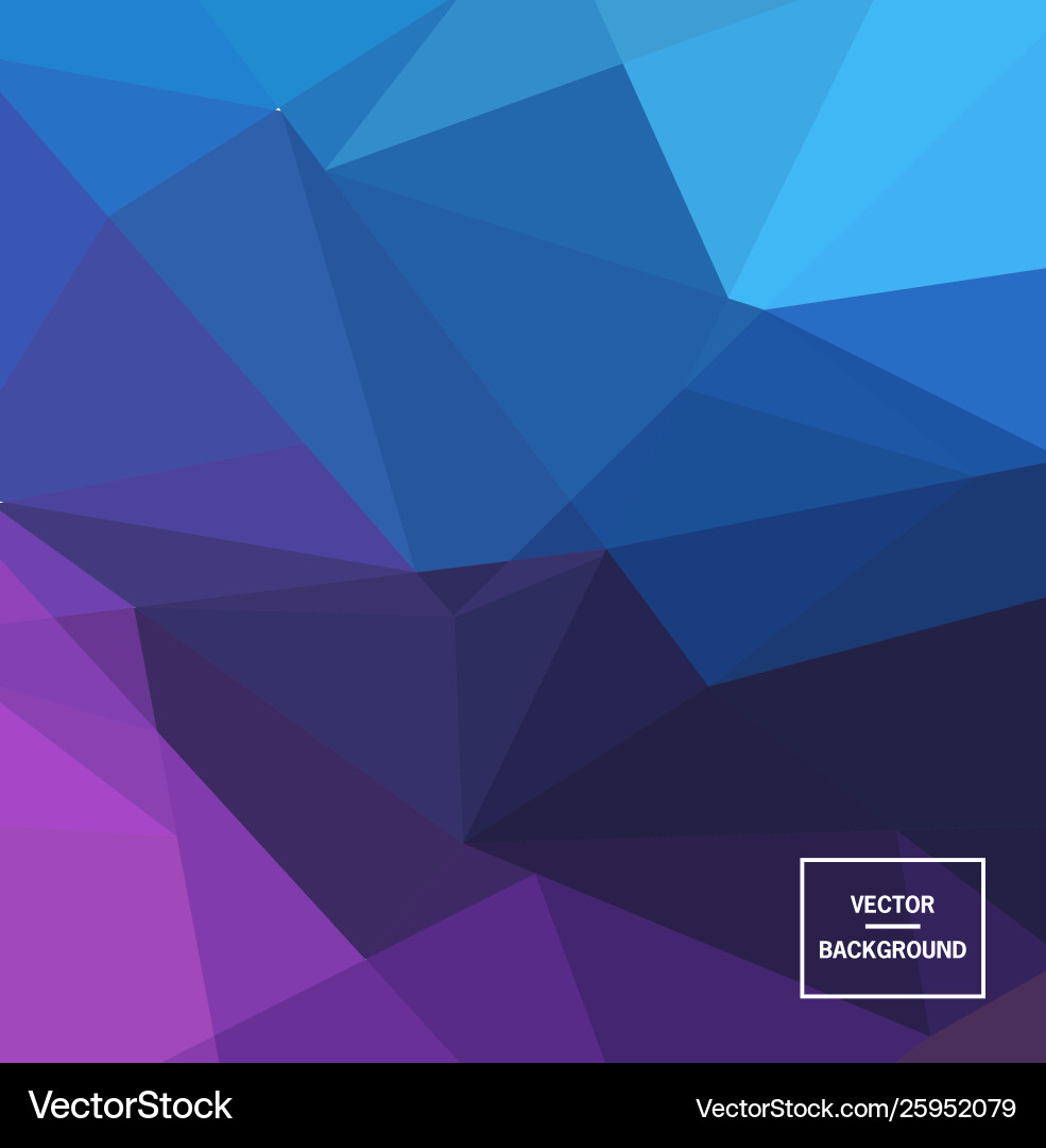 Triangle background Triangle background vector image