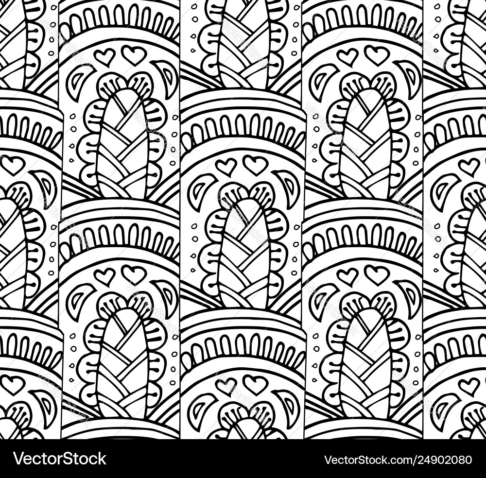 Abstract a seamless pattern Vector Image