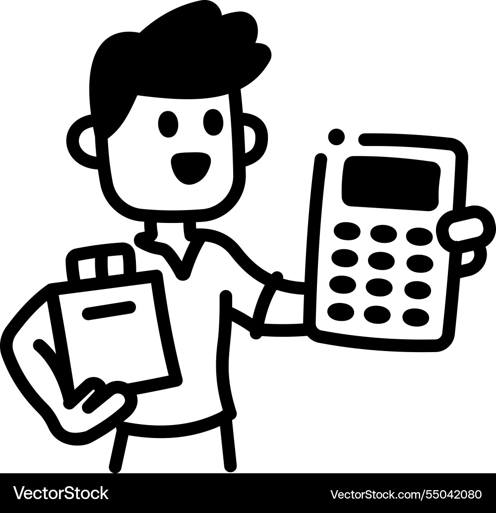 Calculating vector image