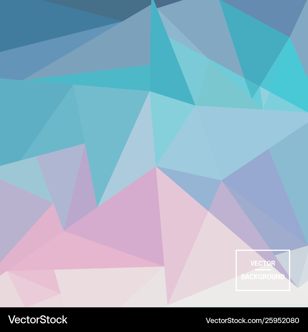 Triangle background Triangle background vector image
