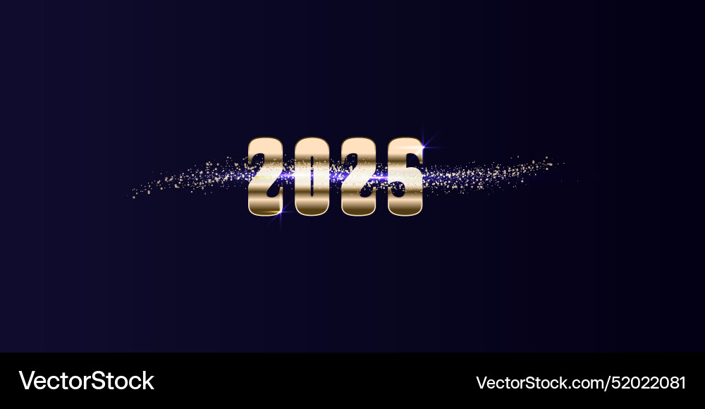 Cheers to the new year 2025 is here Royalty Free Vector