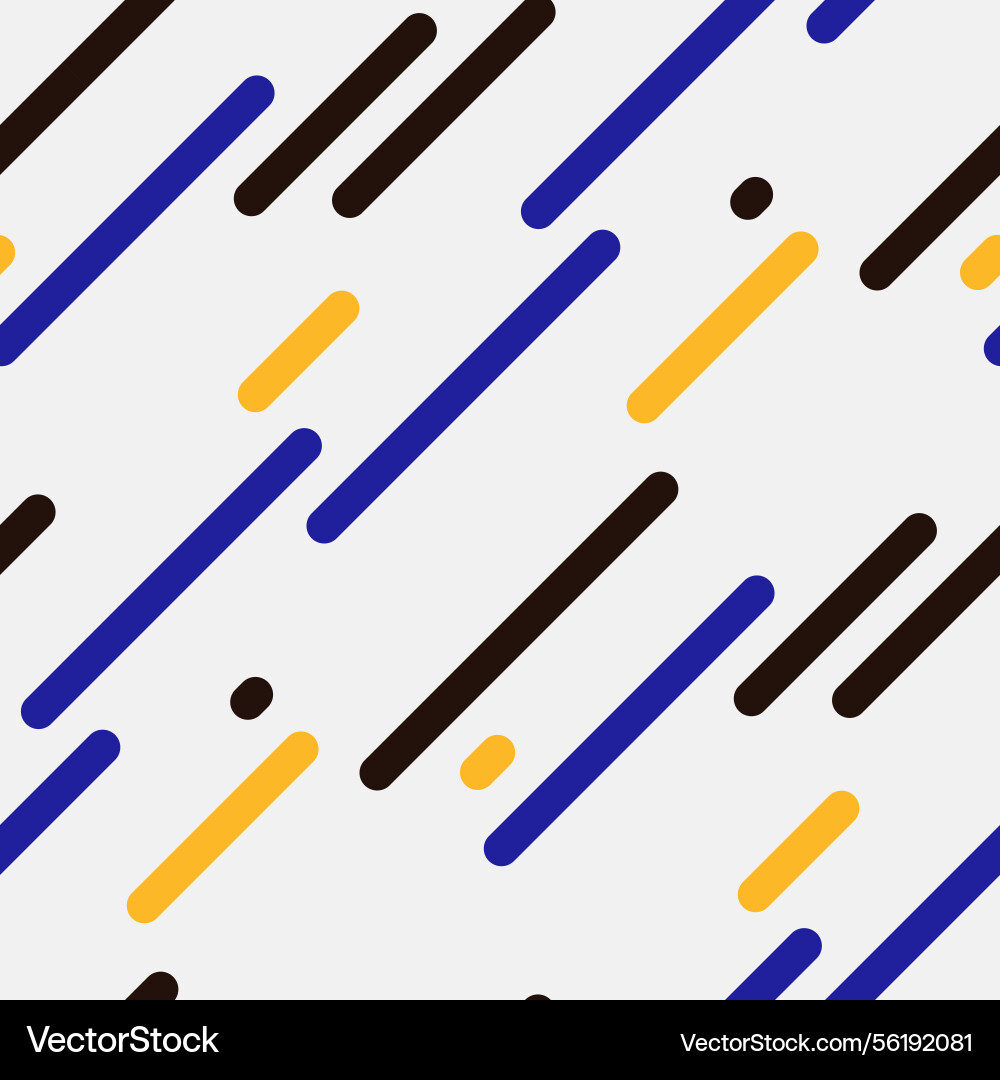 Dynamic abstract pattern with diagonal lines Vector Image
