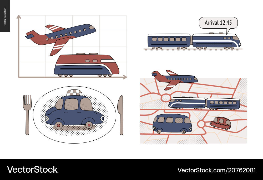 From point a to b From point a to b vector image
